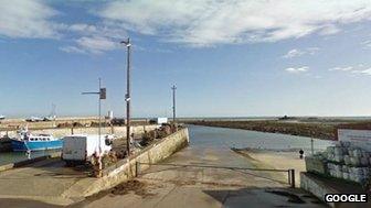 Seahouses harbour