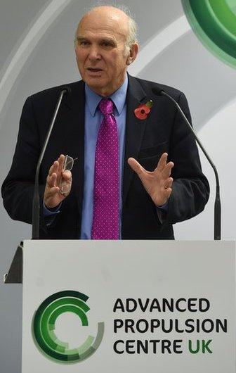 Business secretary Vince Cable