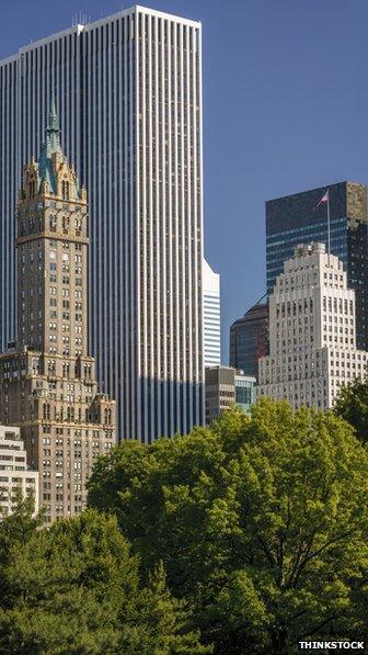 General Motors building in New York