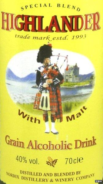 Highlander label