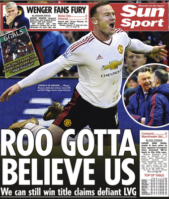 Sun back page