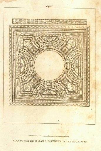 Plan of lost tessellated pavement