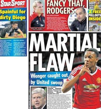 Daily Star back page