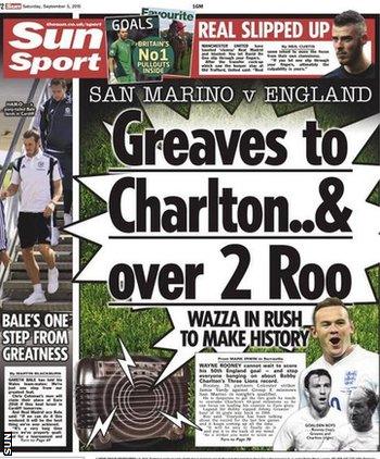 Sun back page