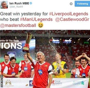 Ian Rush on Twitter