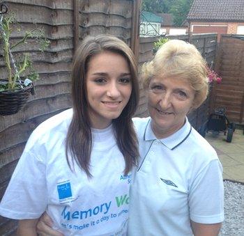 Louise and her grandmother, Julie