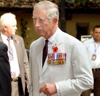 Prince of Wales in Mumbai, India, on 10 November 2013