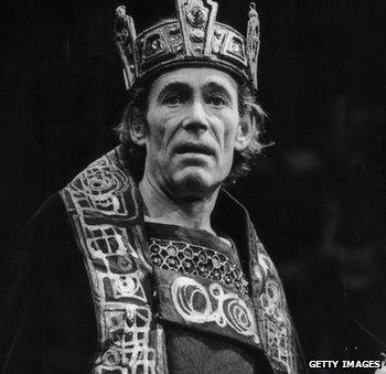 Peter O'Toole as Macbeth at the Old Vic in 1980