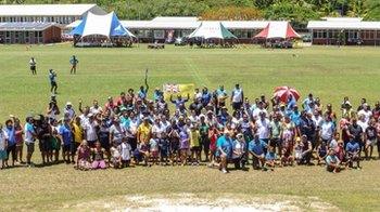 Around 10% of the entire population of Niue took part in the Queen's Baton Relay Sports Day earlier this week