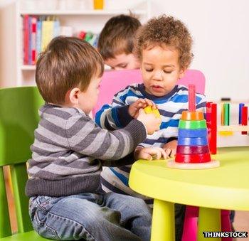 Children playing