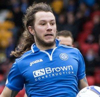 St Johnstone forward Stevie May