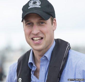 Duke of Cambridge in Auckland, New Zealand on 11 April 2014