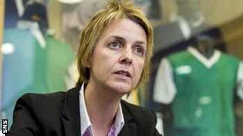 Hibernian chief executive Leeann Dempster