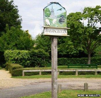 Bassingbourn village sign