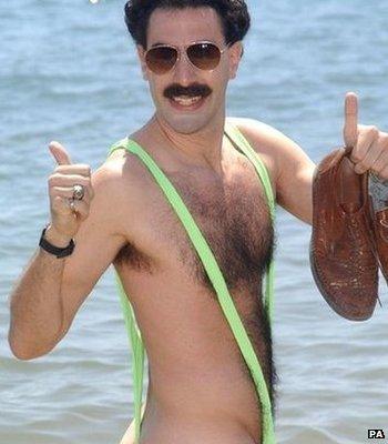 Sacha Baren Cohen in mankini