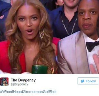 Satirical accounts which use Beyonce images started the hashtag - although they don't have any direct connection to the singer