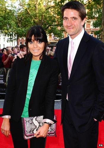 Claudia Winkleman and Kris Thykier