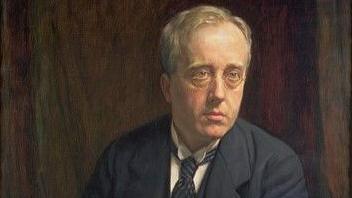 A portrait of Gustav Holst