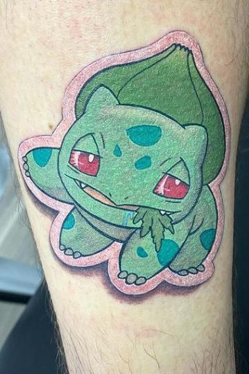 Tattoo of Bulbasaur