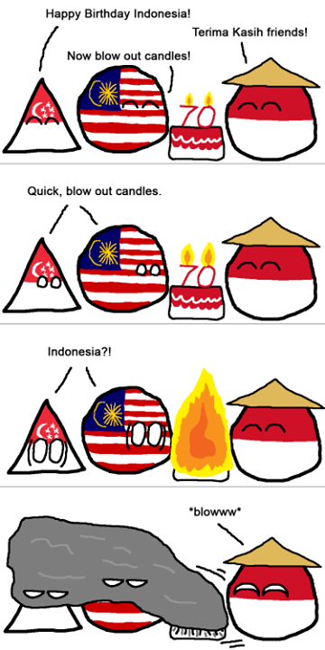 Meme about the haze