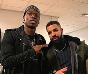 Pogba and Drake.