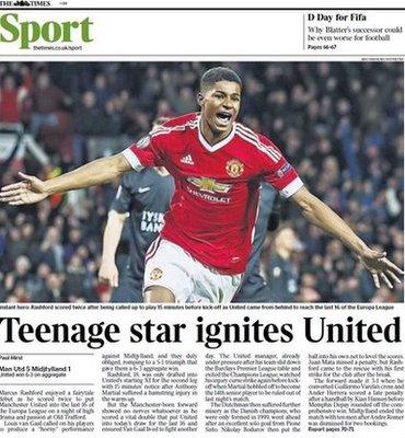 Times back page