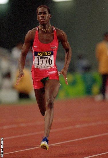 Kuala Lumpur 1998: Christian Malcolm competed in the first of his four Games, winning silver in the 200m.