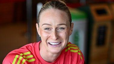 Rhiannon Roberts smiles for the camera