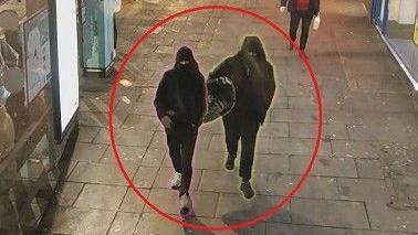 CCTV of burglary suspects