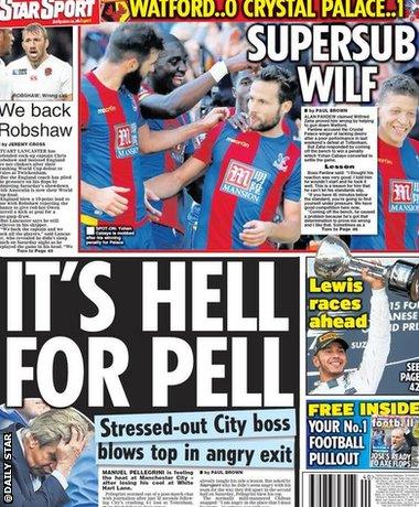 Daily Star back page