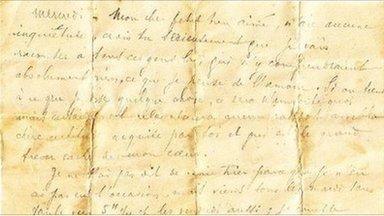 Text of a letter