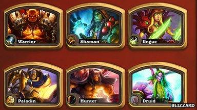 Hearthstone heroes