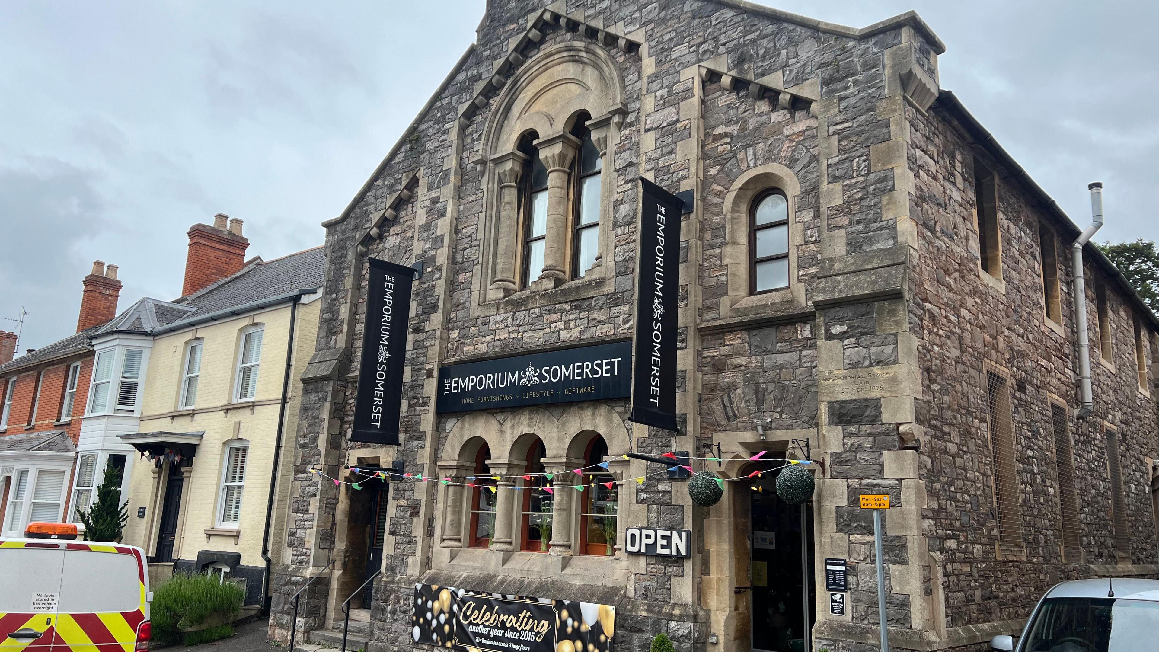 The outside of The Emporium in Wellington, which closed down at the end of June.