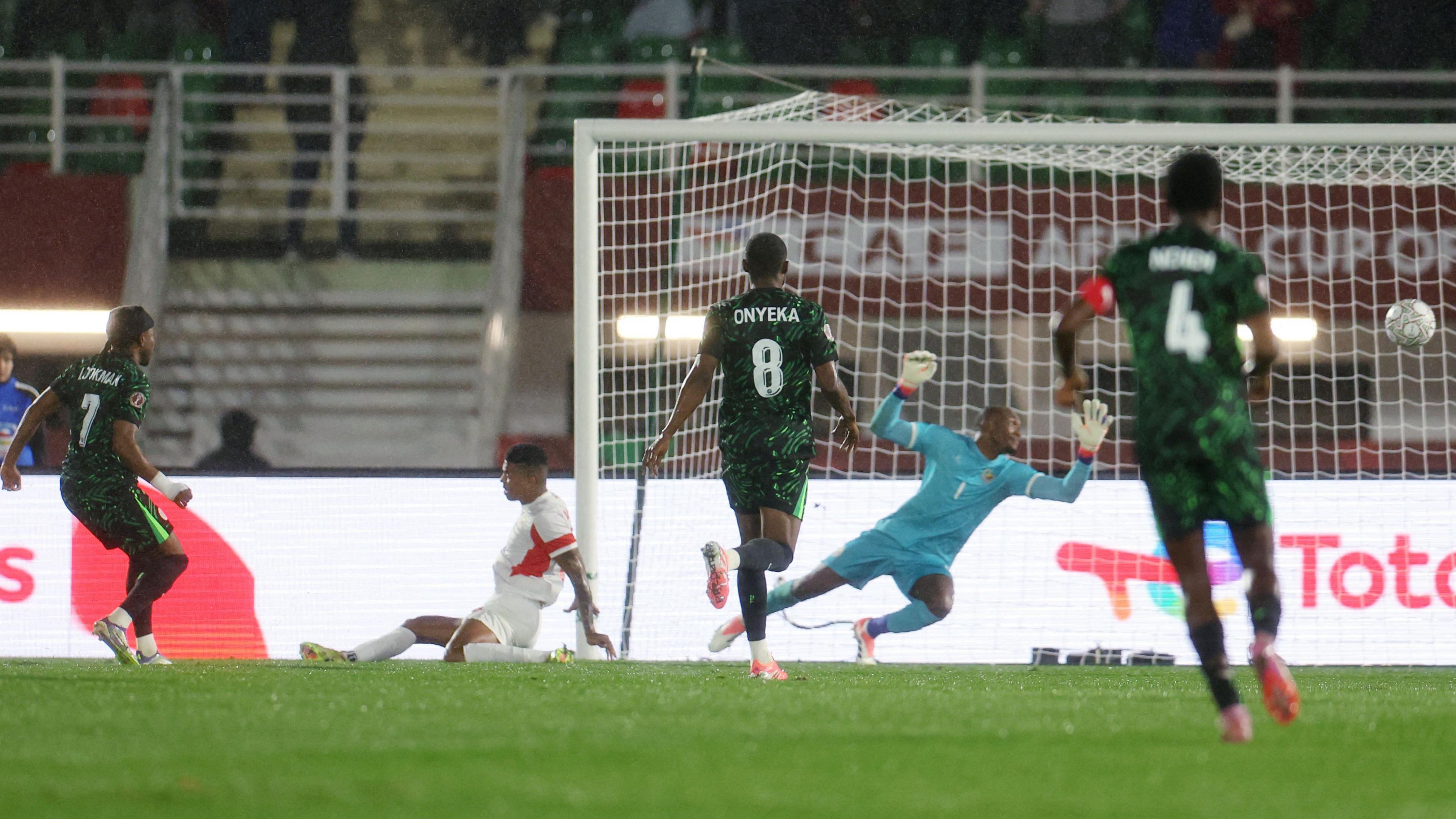 Ademola Lookman scores for Nigeria