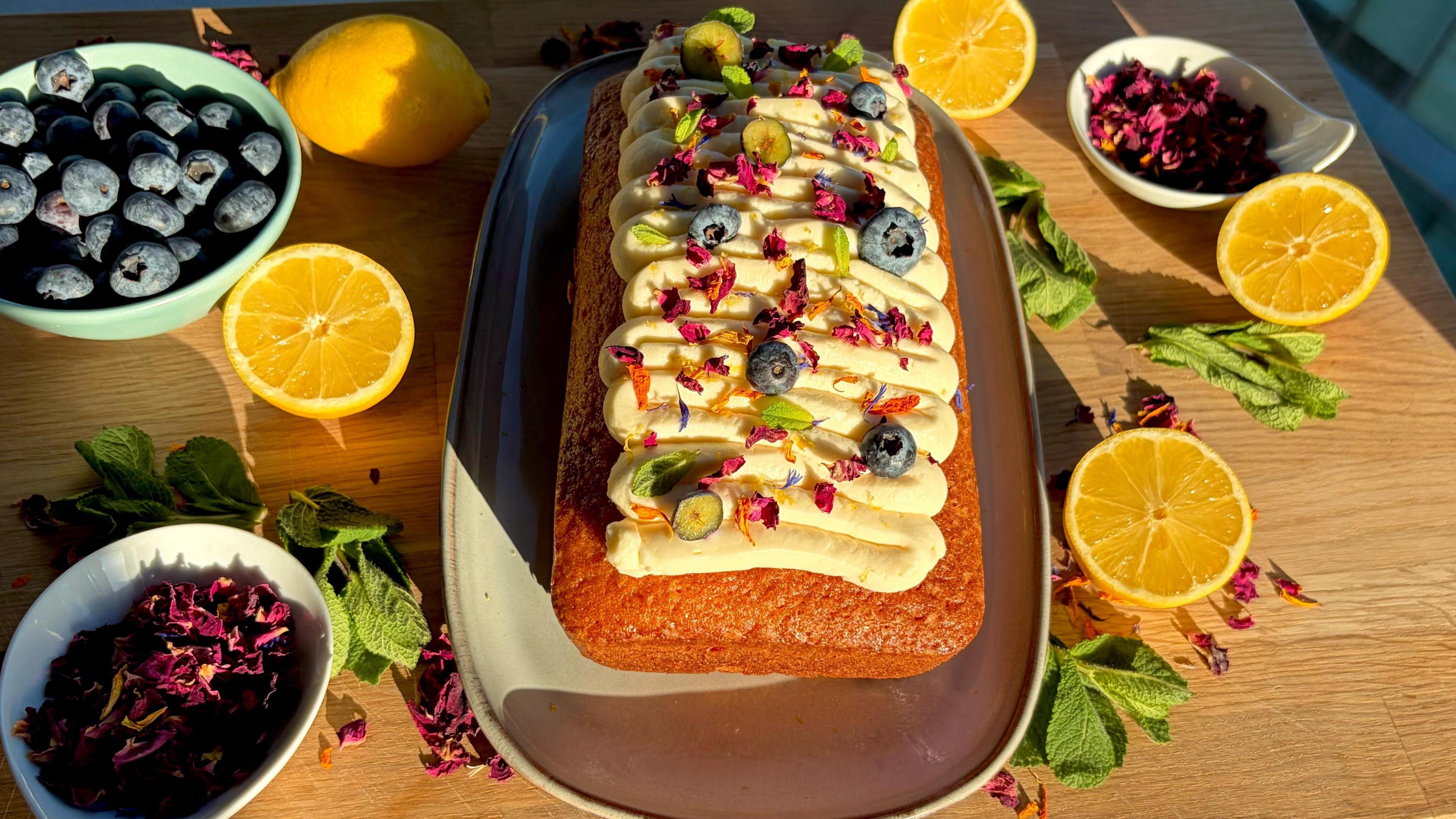 Jasmine's lemon loaf cake