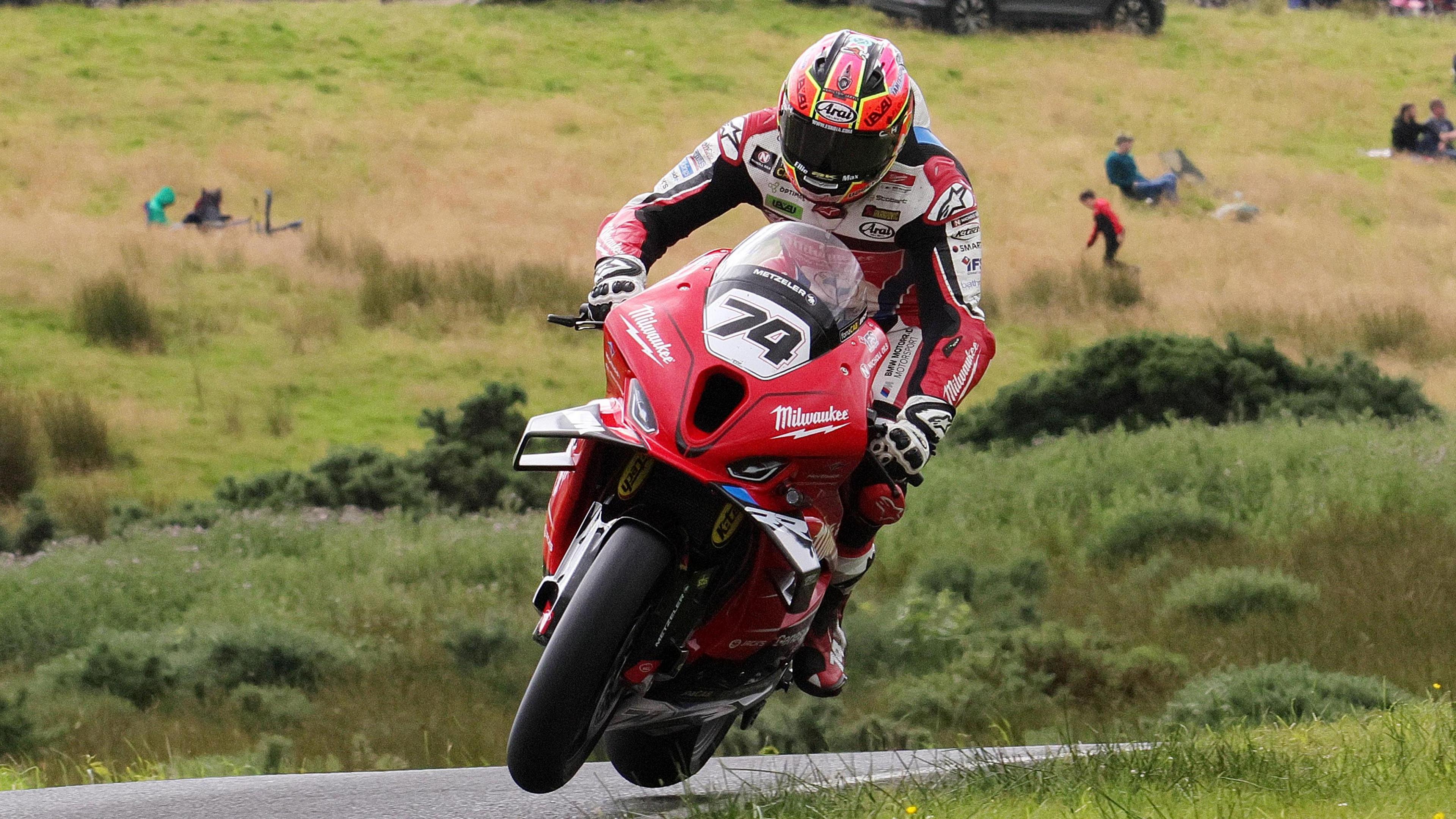 Davey Todd in action at Armoy