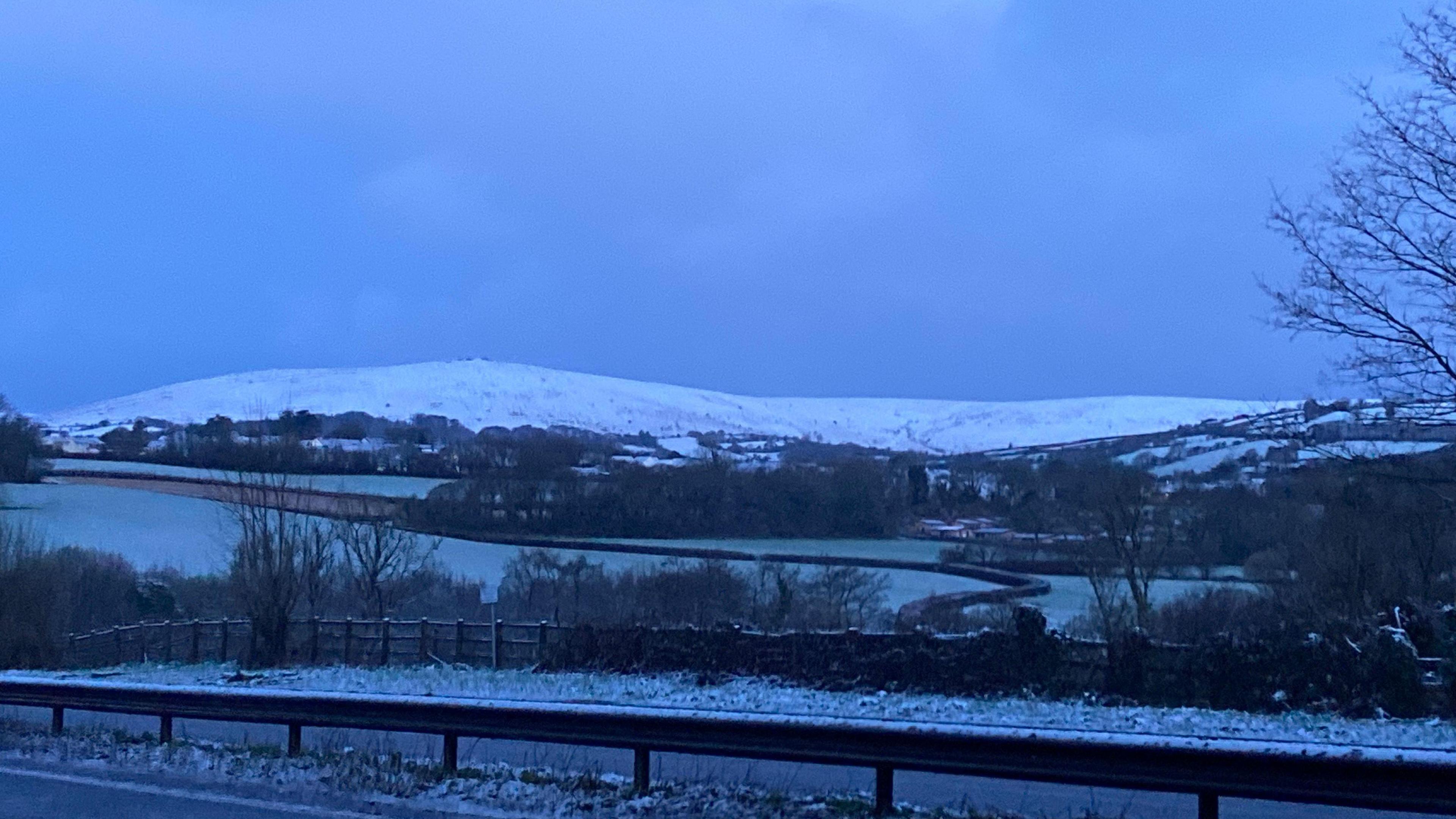 Snow on Dartmoor