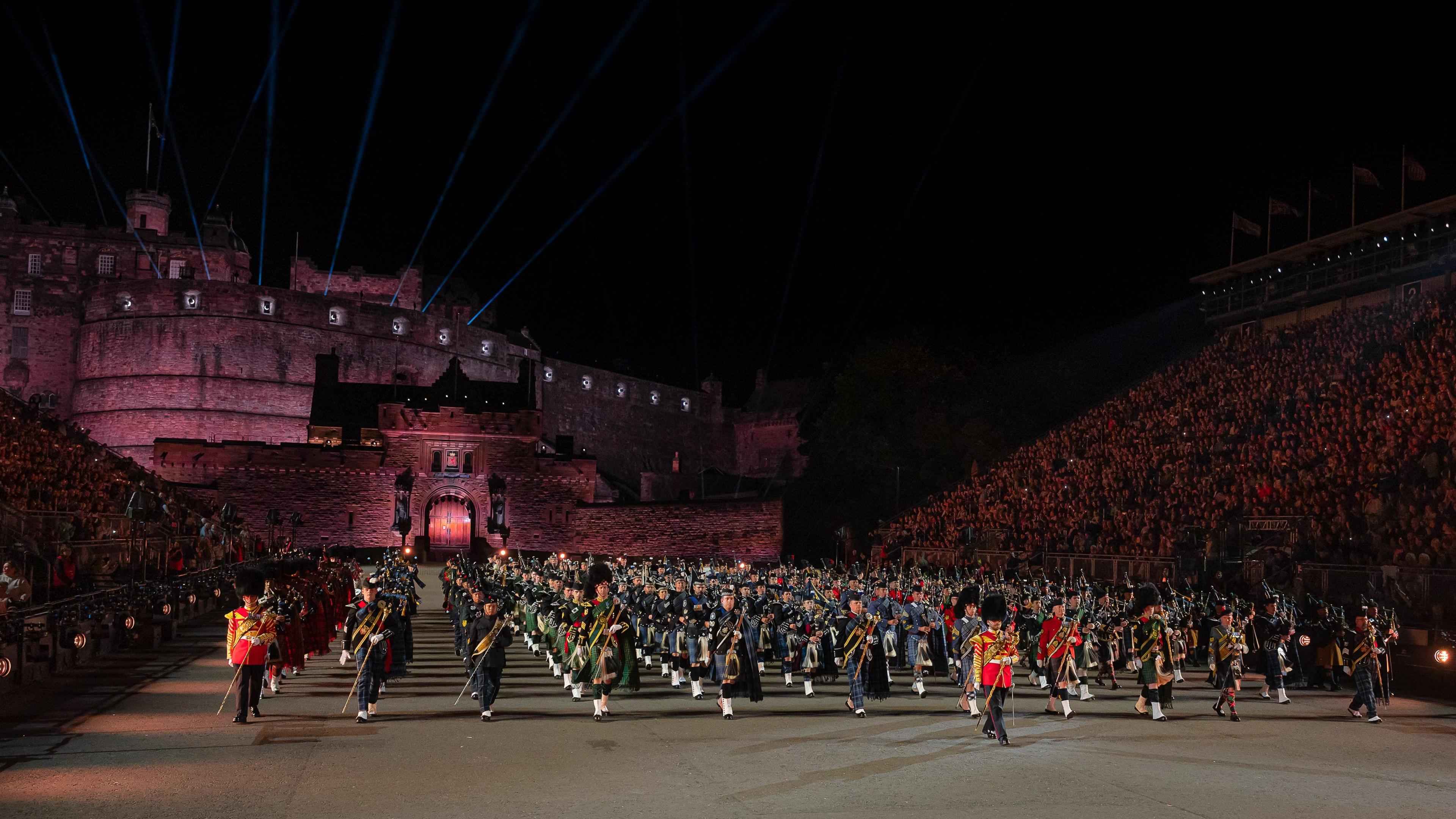 The Royal Military Tattoo at Edinburgh Castle