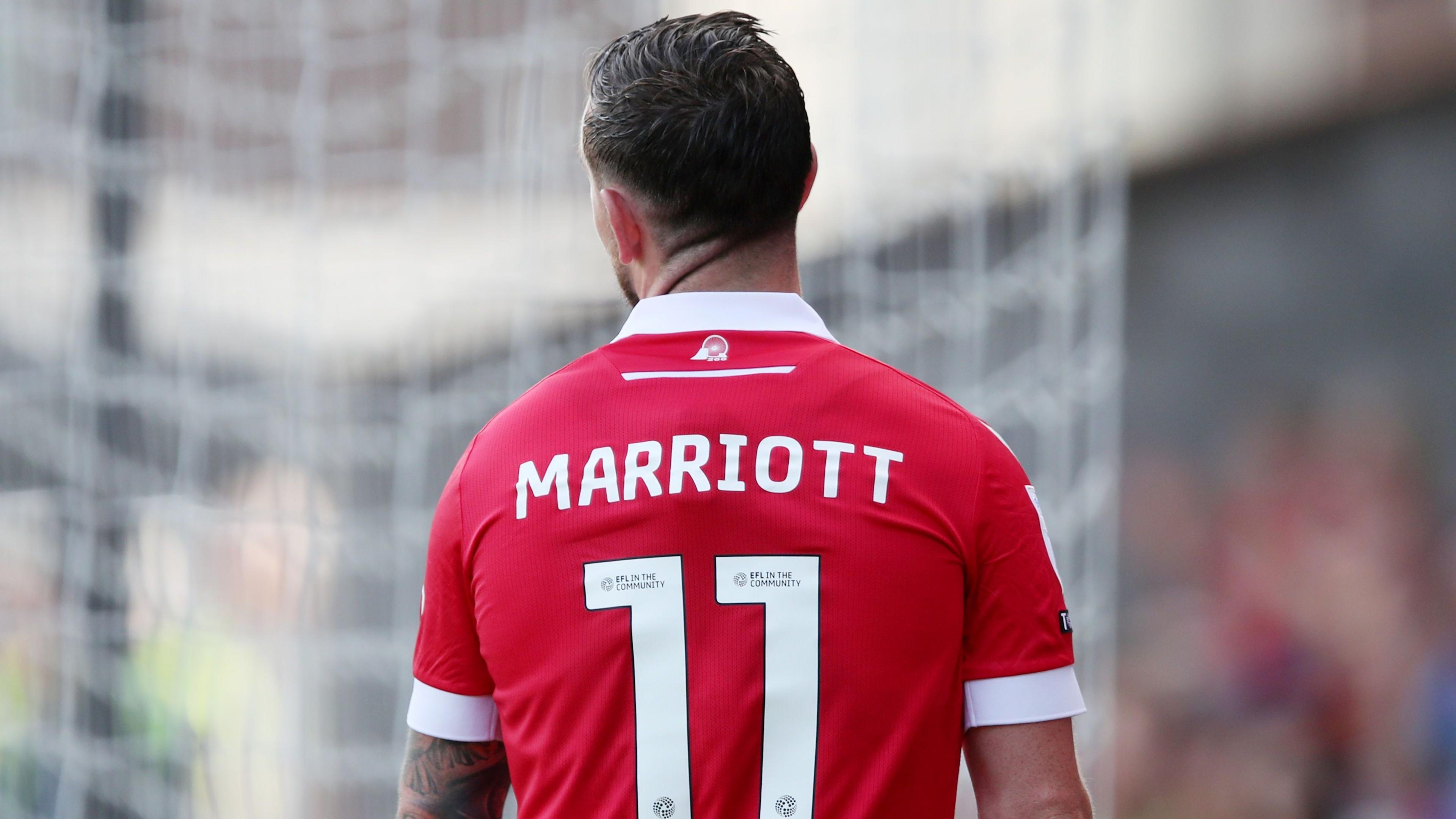 Wrexham forward Jack Marriott