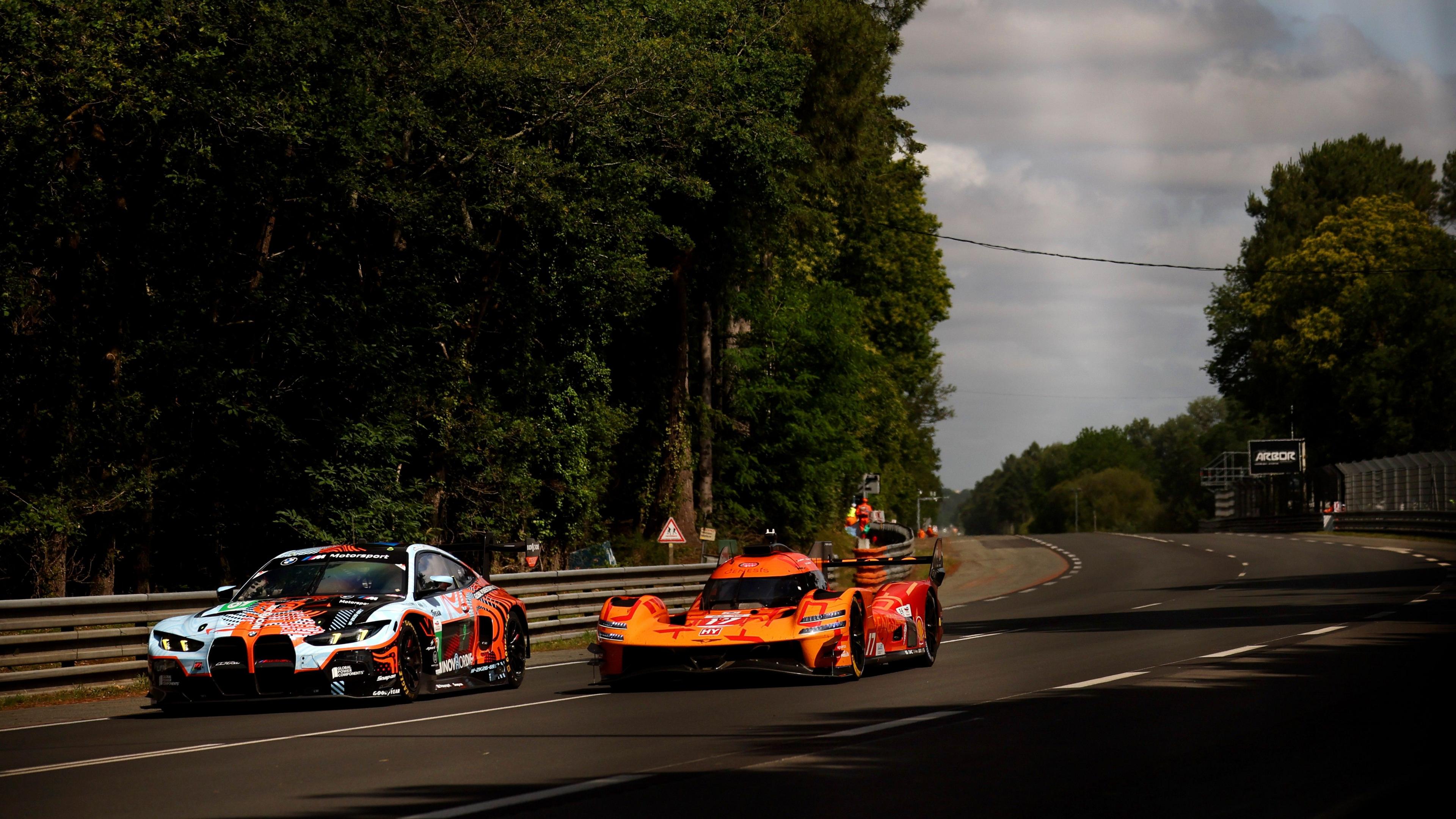 Dan Harper in a practice session at the Le Mans 24 Hours