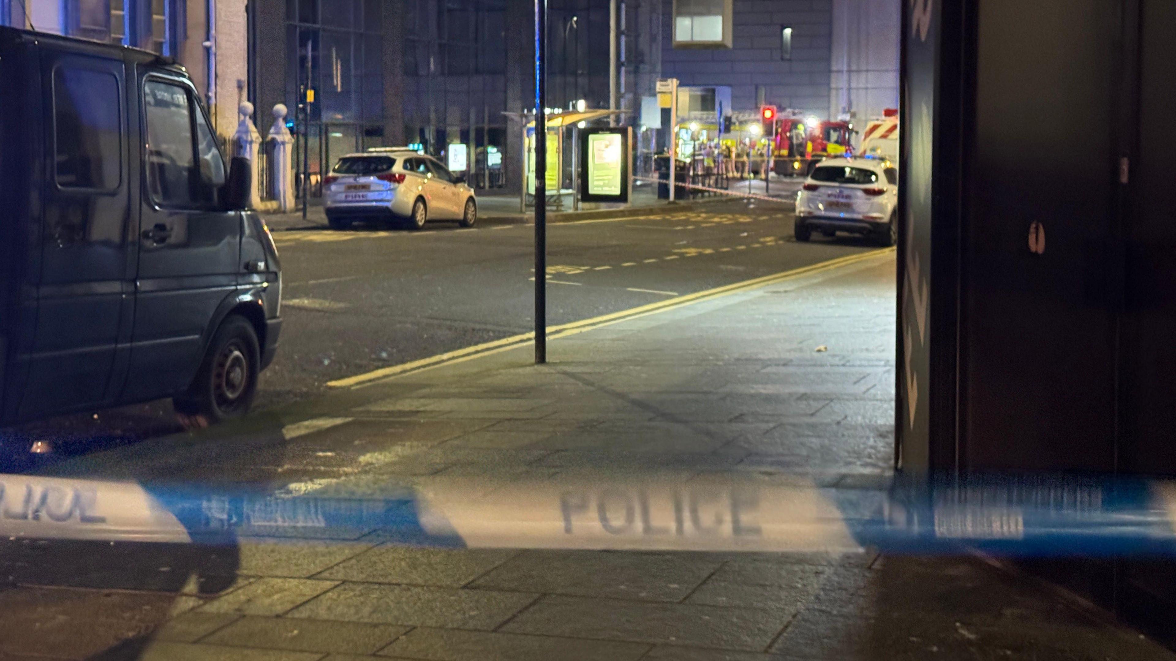 West Nile Street was closed from Renfield Street to Bath Street