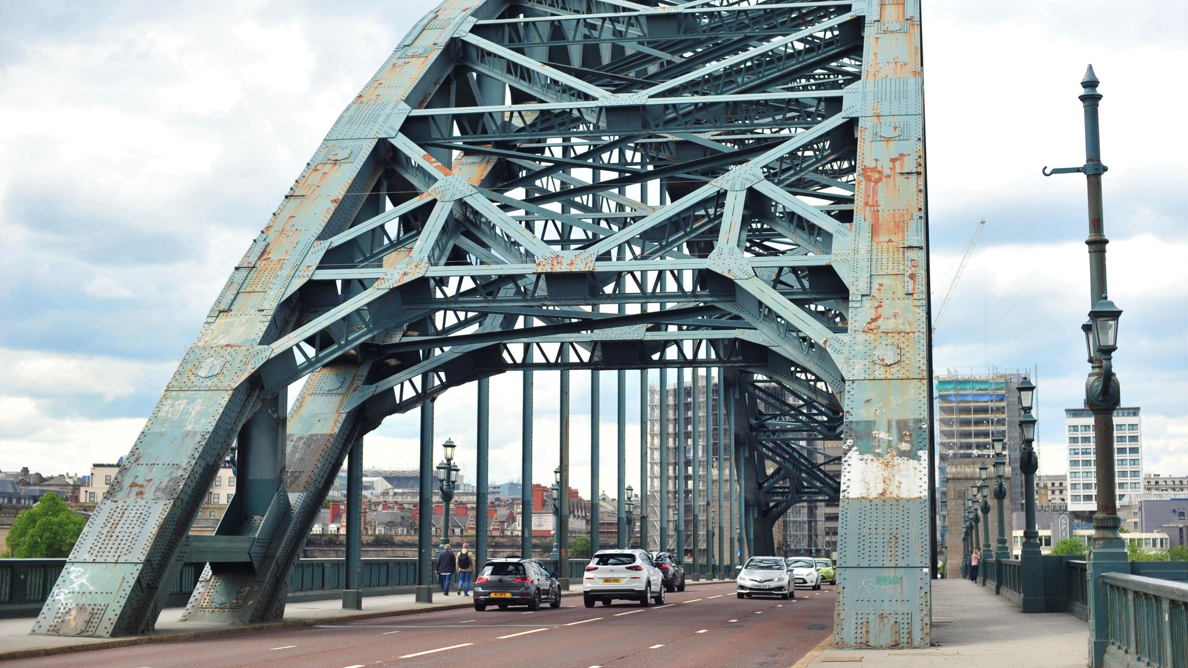 Tyne Bridge looking rusty