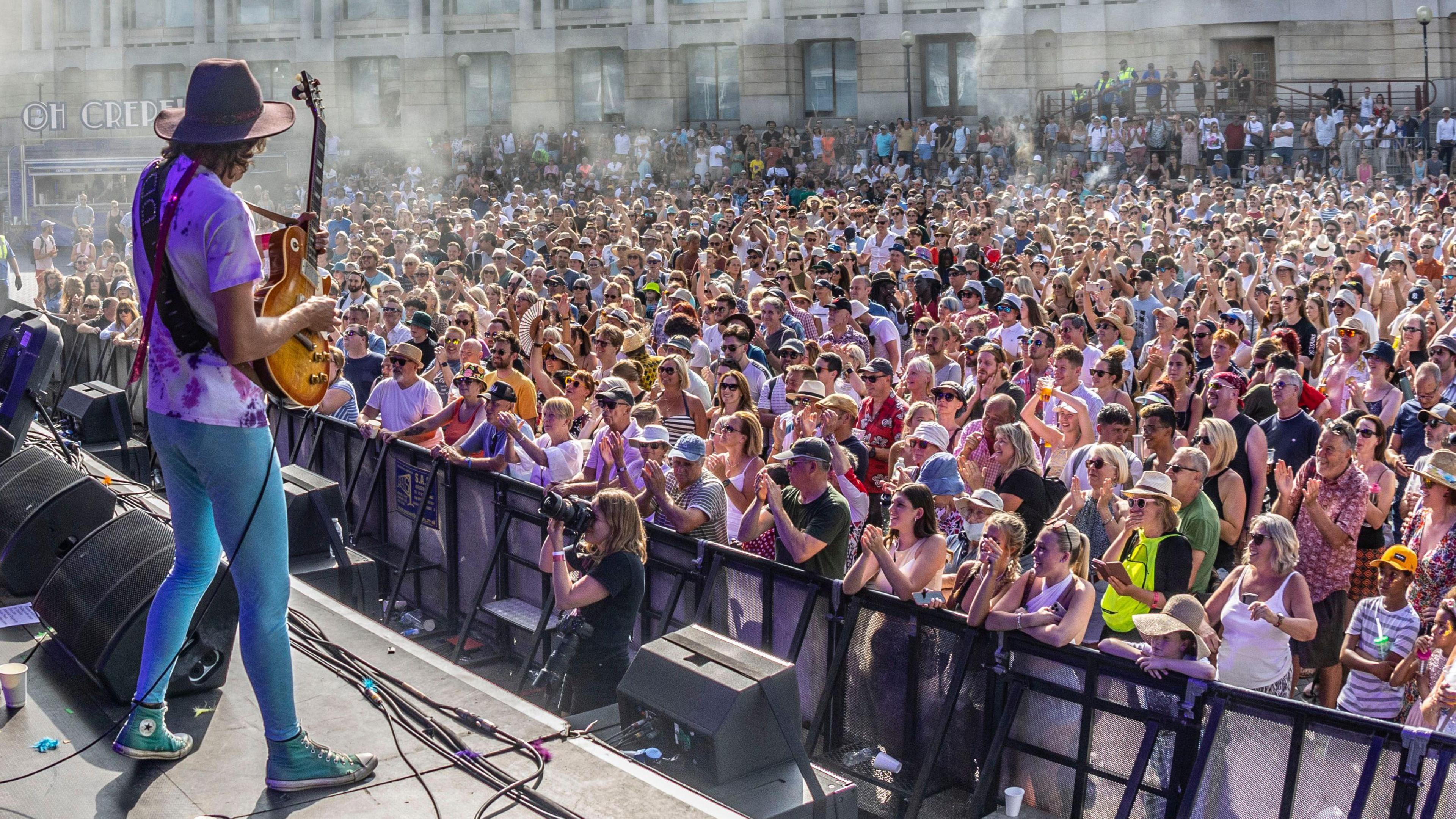 The festival's main stage