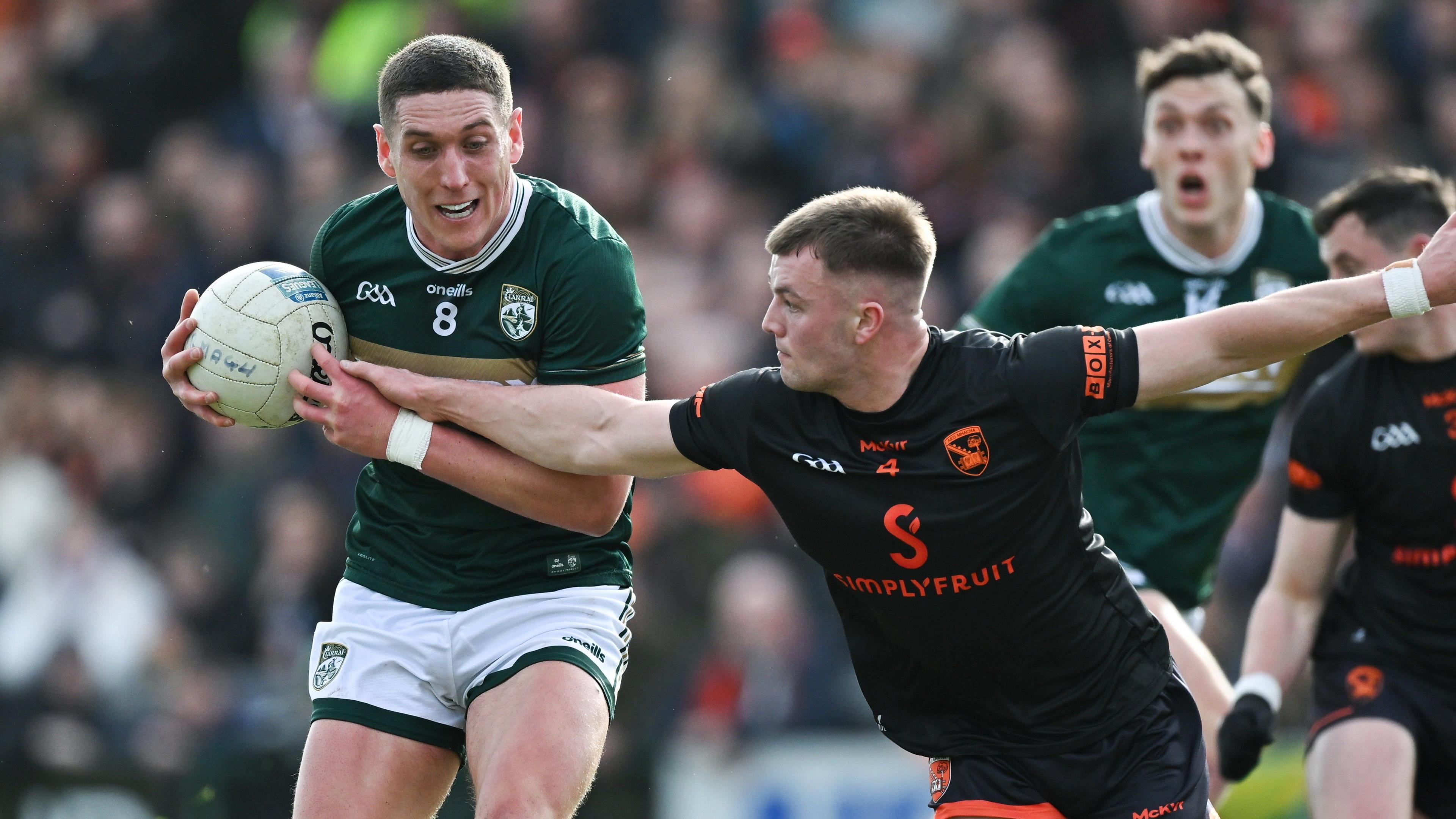 Joe O'Connor in action for Kerry against Armagh