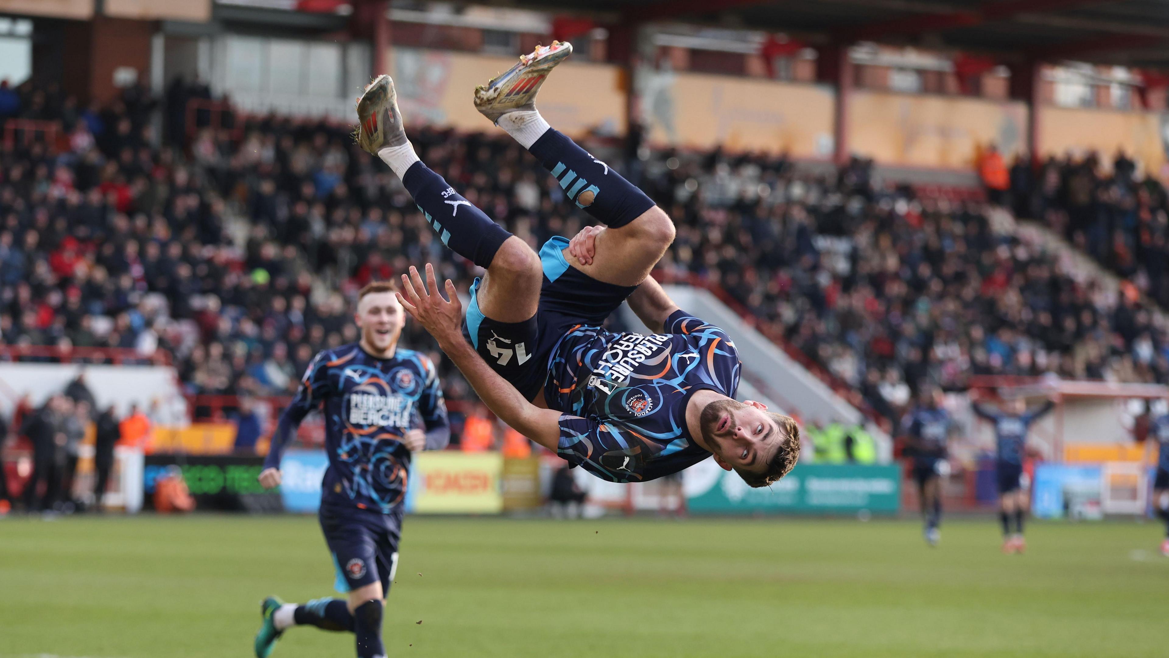 Tom Bloxham celebrating