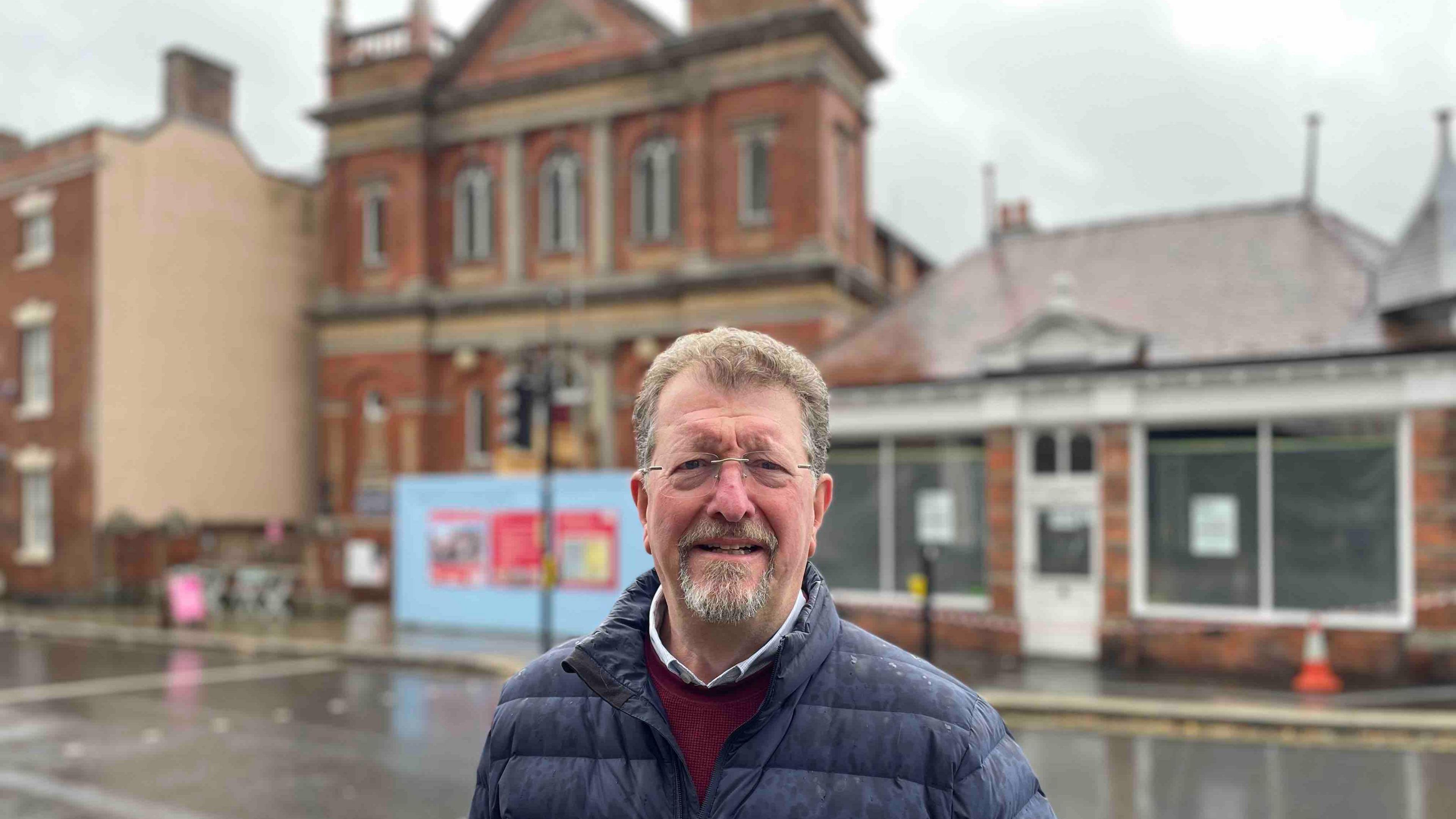 Leader of the Ashbourne Link project Tony Walker