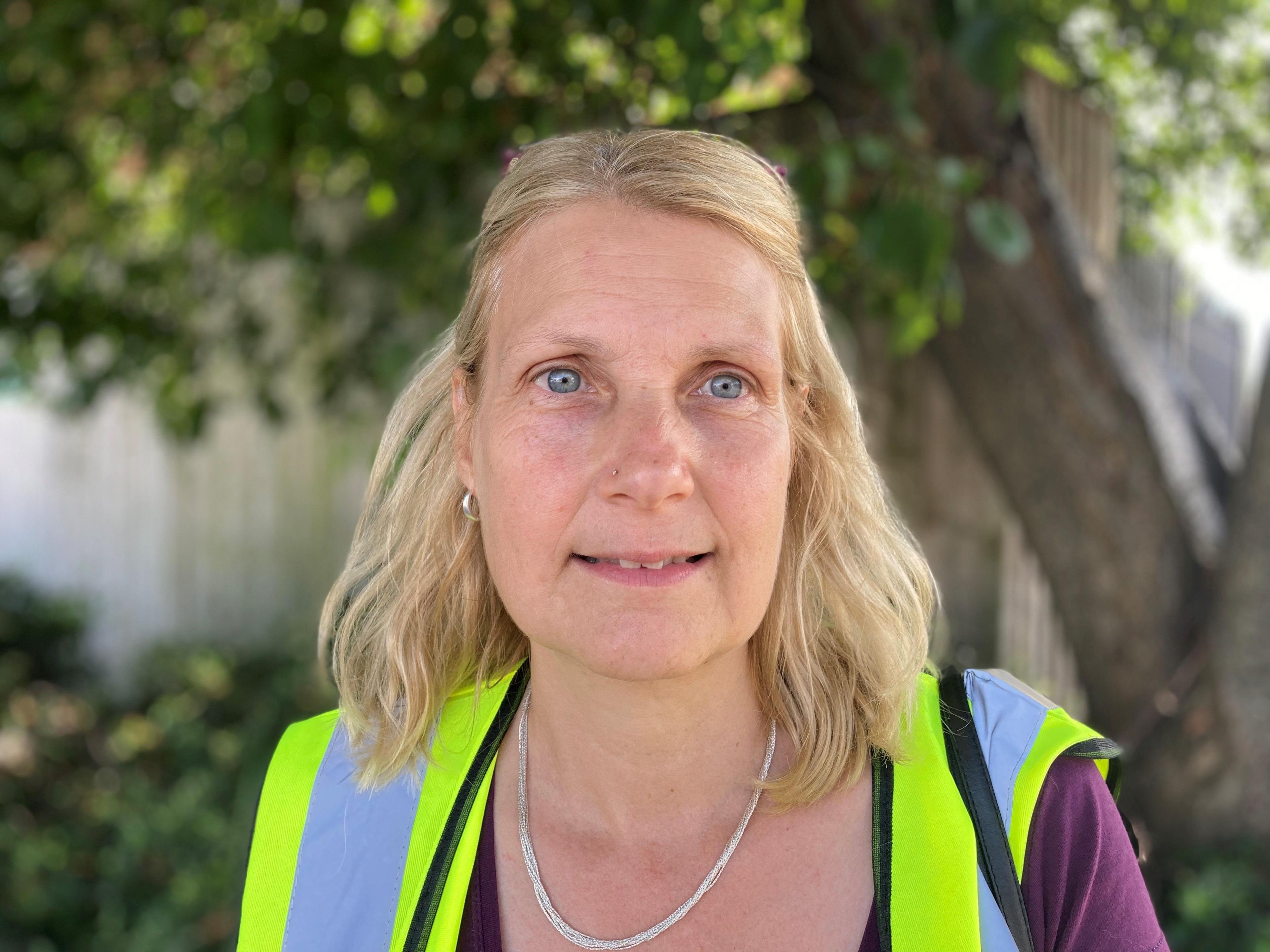 Head and shoulders photograph of Toni Preston