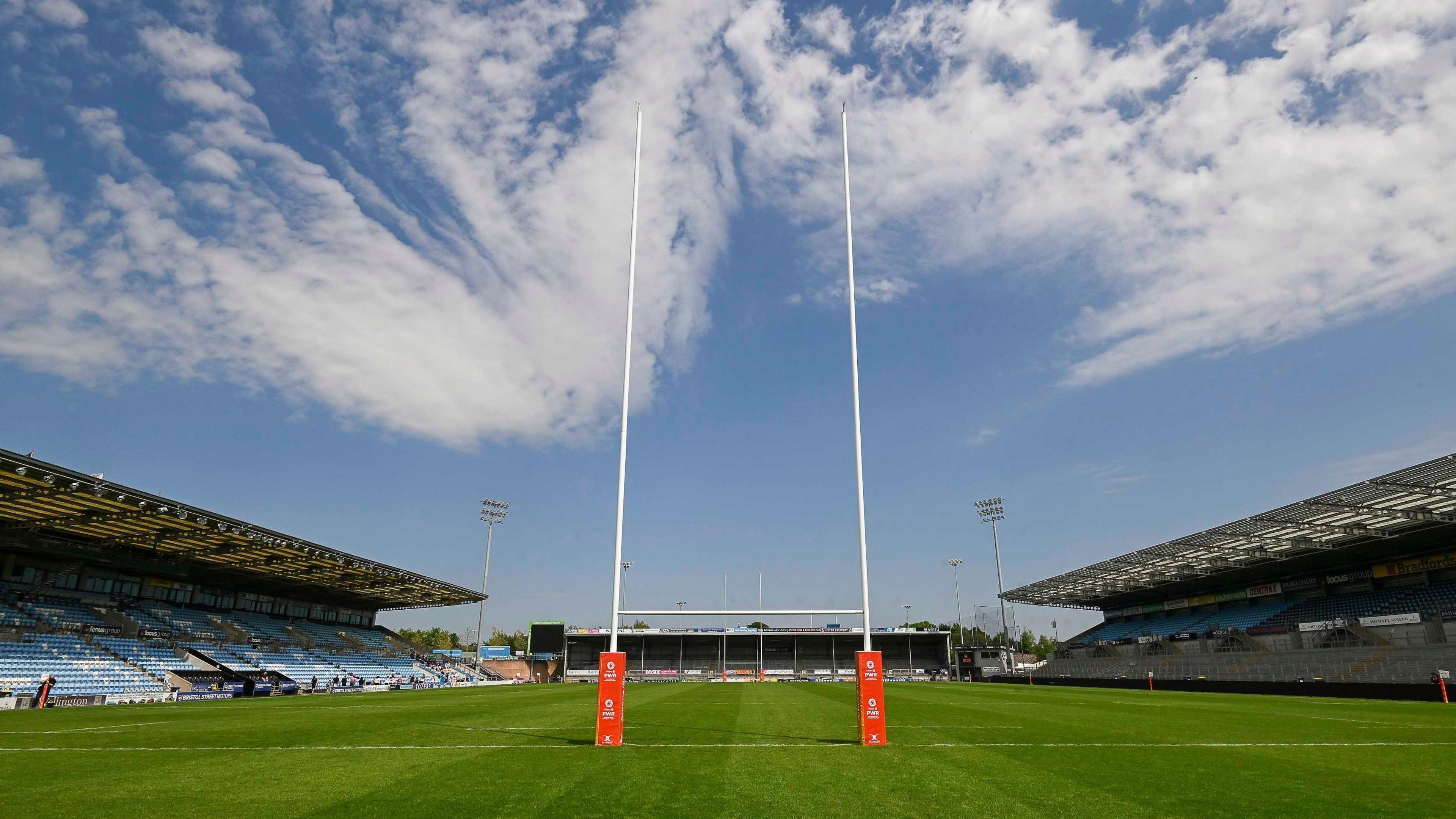 Sandy Park general view inside the stadium