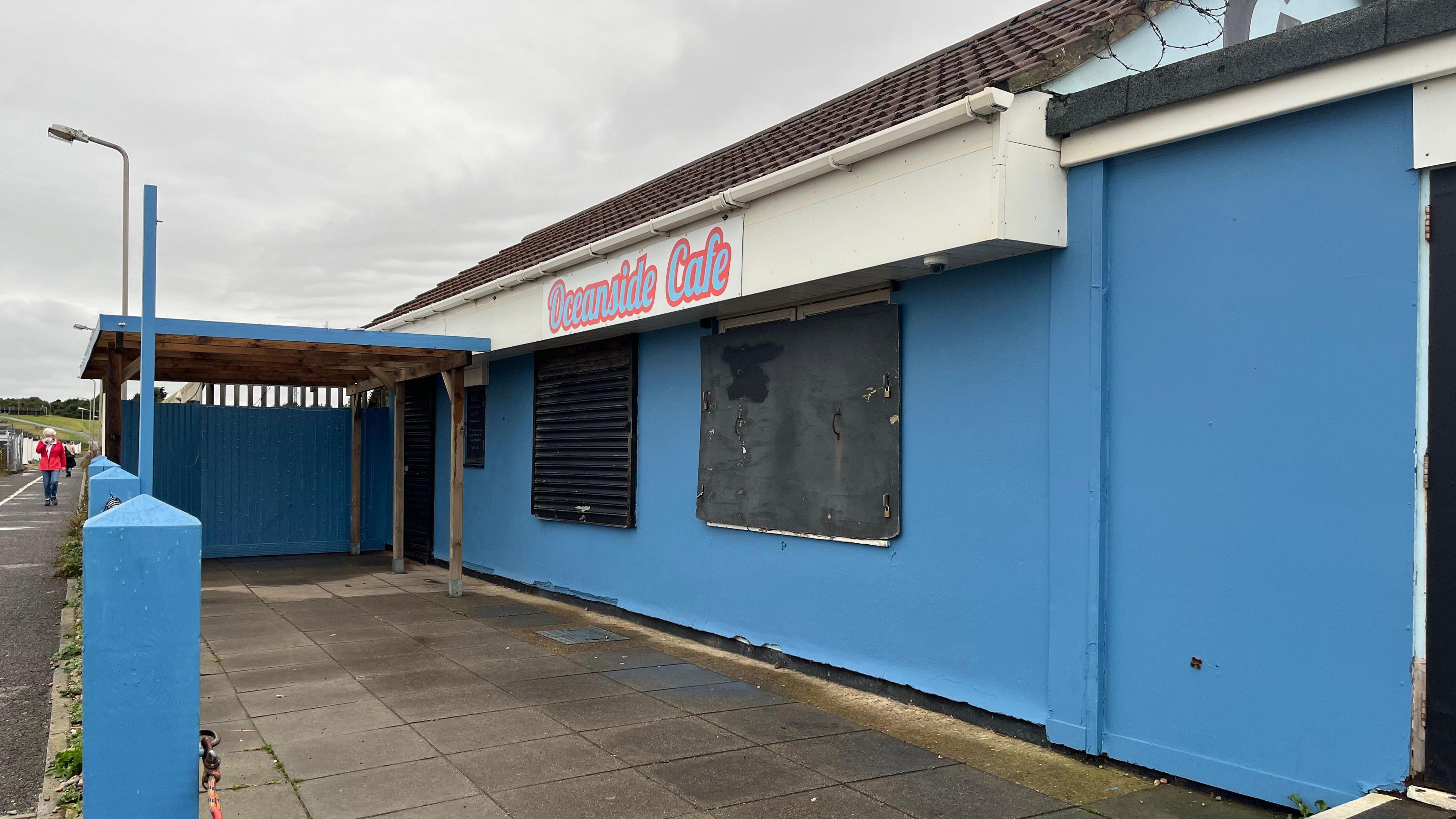 Oceanside cafe in Bexhill exterior