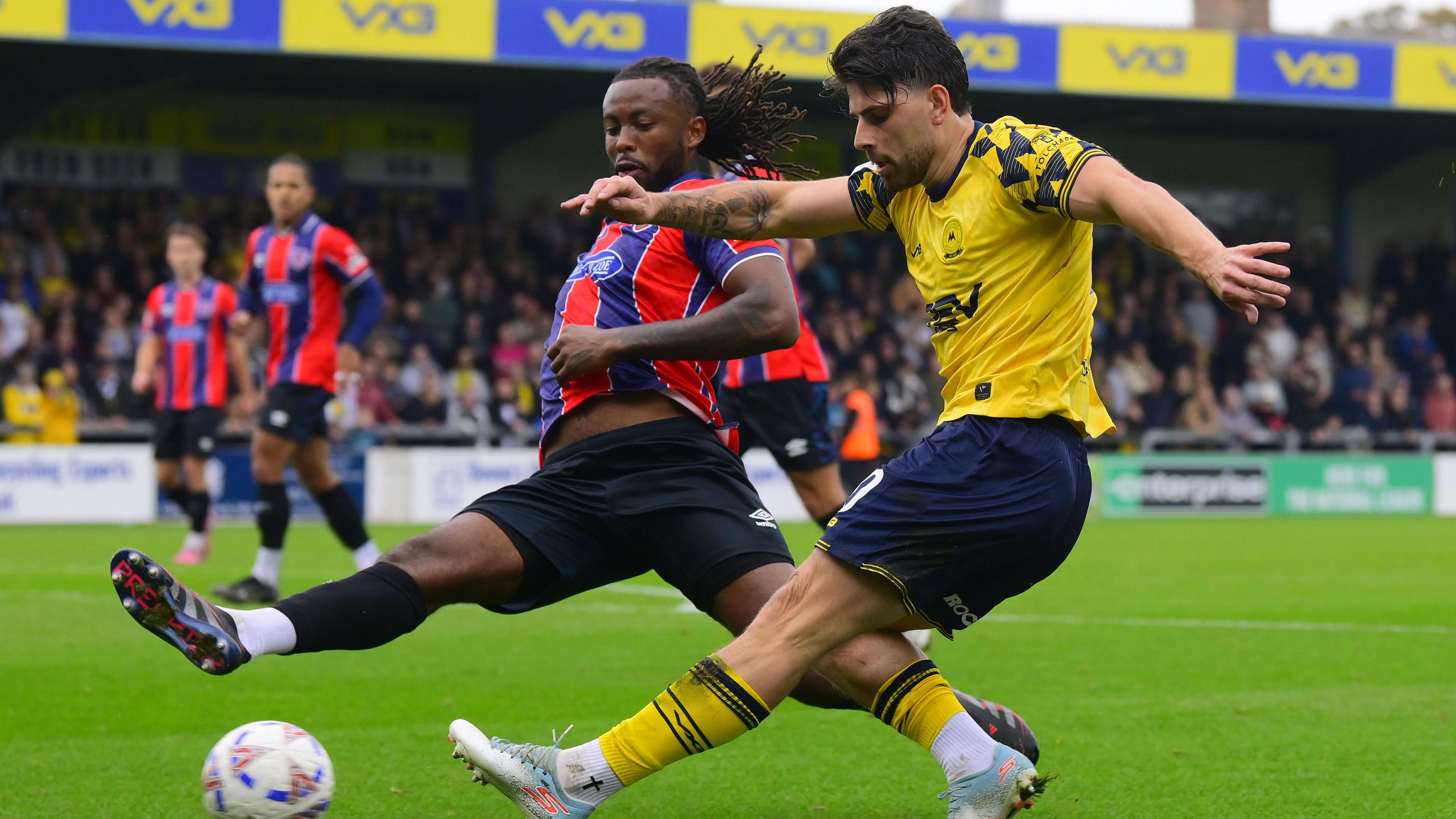 Action from Torquay v Dagenham